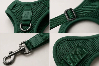 Breathable Dog Vest Harness Set