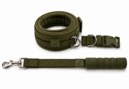 Heavy-Duty Dog Collar and Leash Set