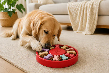 Interactive Dog Puzzle Bowl
